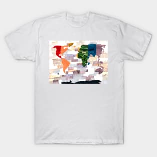 Mapping the World T-Shirt